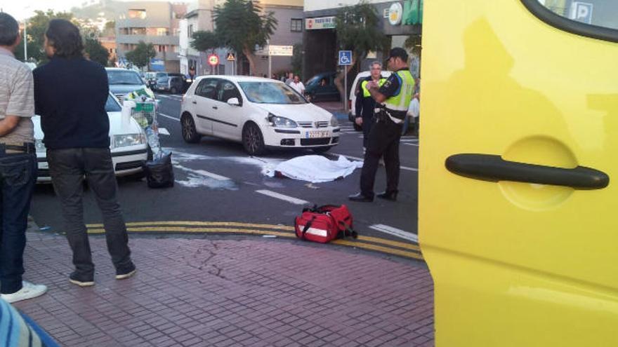 Muere atropellado en Tenerife