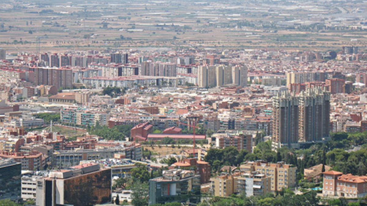 Vista de Esplugues de Llobregat.