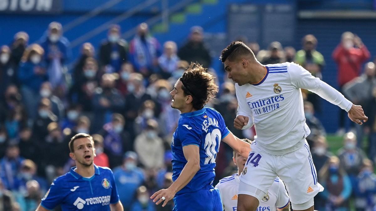 Enes Ünal adelantó al Getafe en el marcador en el minuto 8