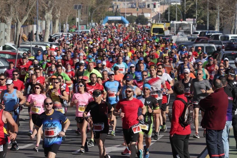 Media maratón de Cartagena