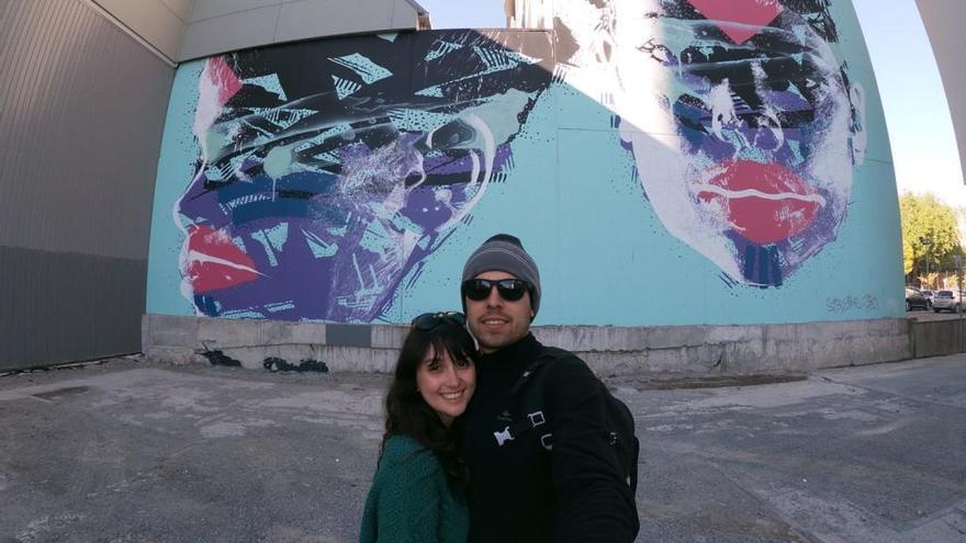 Juan Acosta e InÃ©s Jaume, en Christchurch.