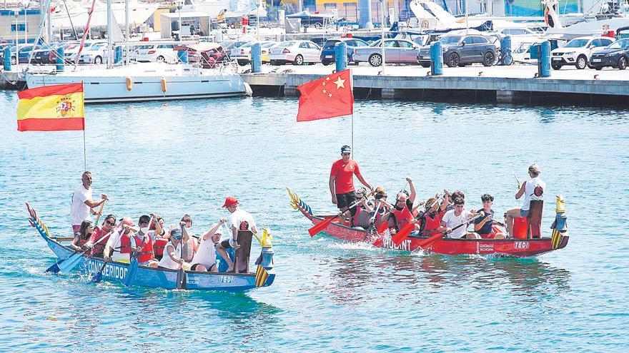 El Grau de Castelló alberga los actos del Festival del Bote del Dragón