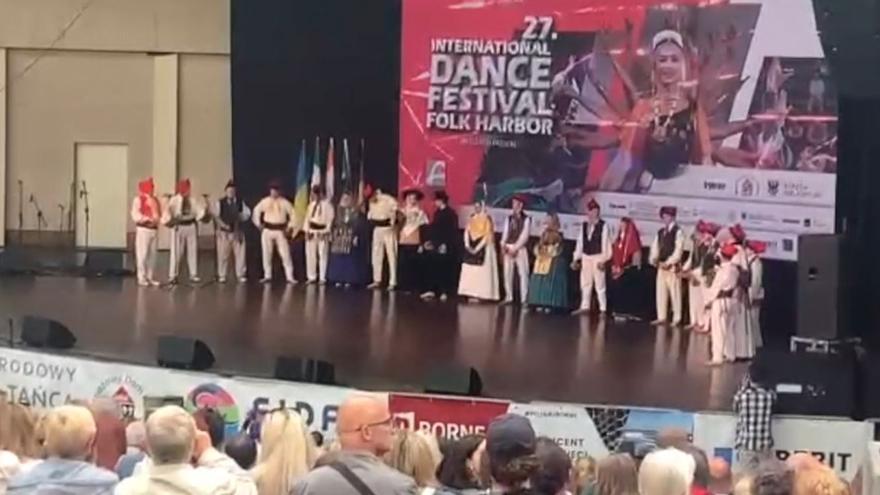 VÍDEO: La exhibición de Es Broll de Santa Eulària en el Festival de Polonia