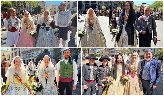 Las comisiones de falla en la Ofrenda a San Vicente Ferrer