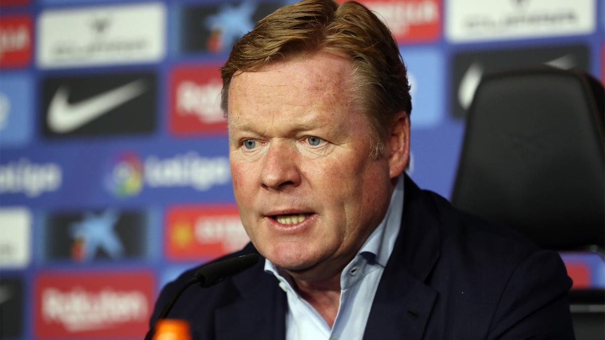 Koeman, sobre la Superliga: "Yo quiero lo mejor para el Barça"