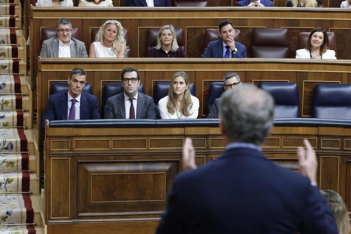 Feijóo acusa Sánchez de «delinqüència d’Estat» i el president li retreu la seva «oposició tramposa»