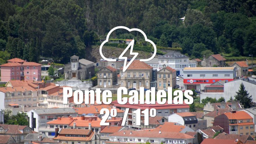 El tiempo en Ponte Caldelas: previsión meteorológica para hoy, sábado 22 de noviembre