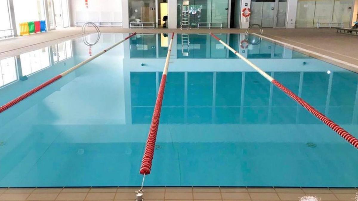 Imagen de la piscina pequeña de Son Moix. | CORT