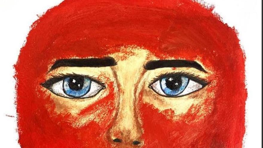 Niños de Gaza pintan también para Cangas