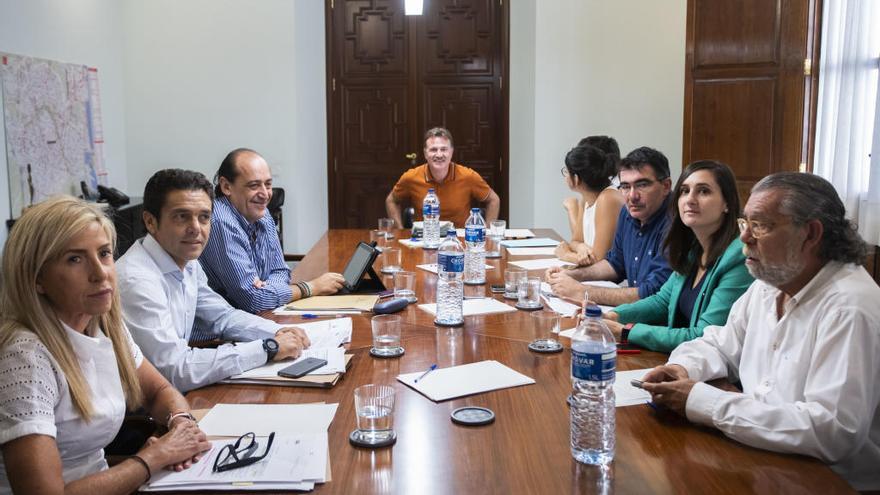 Giuseppe Grezzi presidió el pasado miércoles el consejo de administración de la EMT.