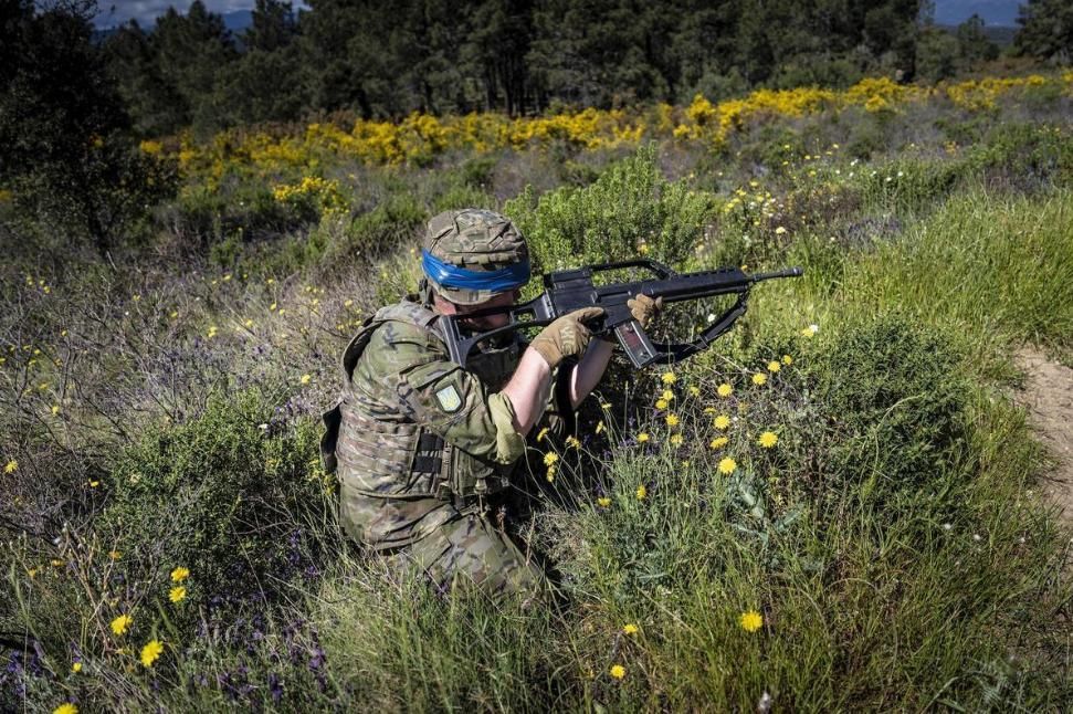 L’Exèrcit ensinistra en tàctiques de combat l’elit de la defensa ucraïnesa a Sant Climent Sescebes