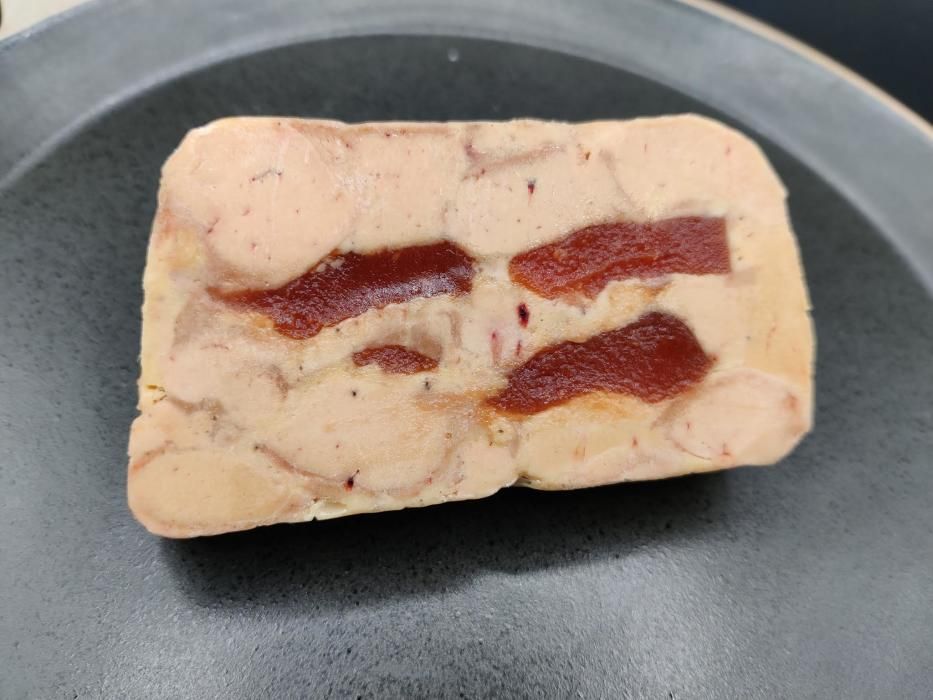 Terrina de foie Mi-cuit elaborada per alumnes de l''Escola d''Hostaleria de Figueres.