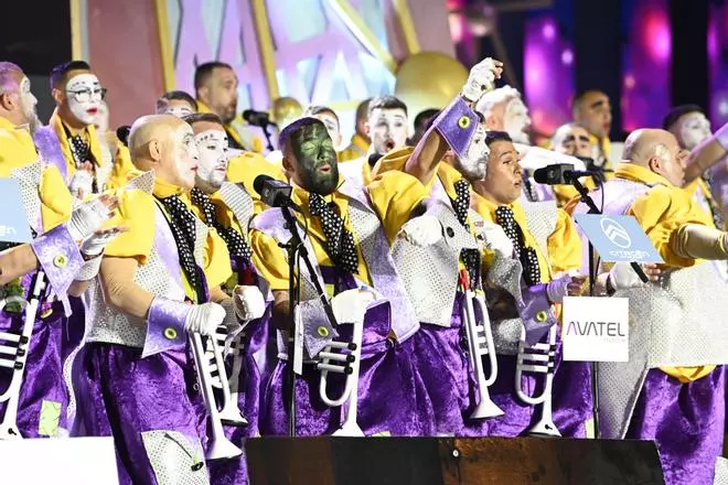 Primera fase del Concurso de Murgas del Carnaval de Las Palmas de Gran Canaria 2024: Trapasones