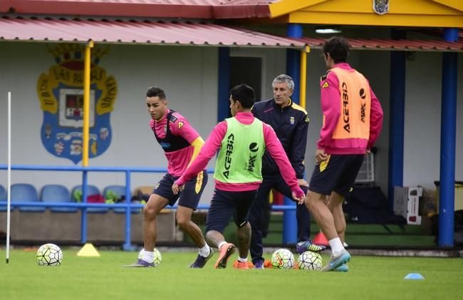 Entrenamiento de la UD Las Palmas