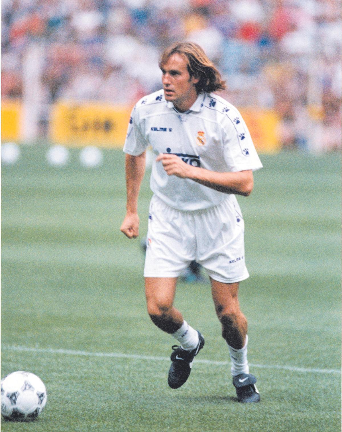 Miquel Soler durant la seva etapa al Real Madrid (1995-96)