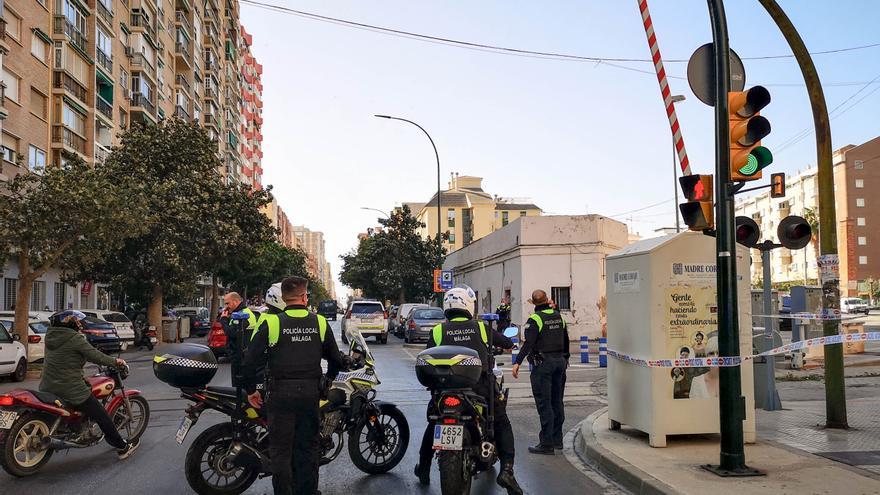 Tráfico en Málaga: cortes de calles por el traslado de Santa María de la Victoria