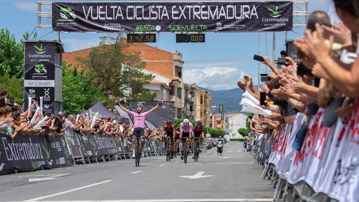 Imagen de archivo de la Vuelta Ciclista a Extremadura.
