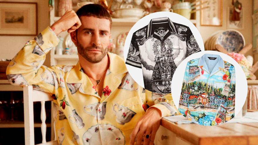 Dolce &amp; Gabbana y Pelayo Díaz llevan a Ribadesella y a la Santina a su nueva colección de camisetas, bermudas y batines