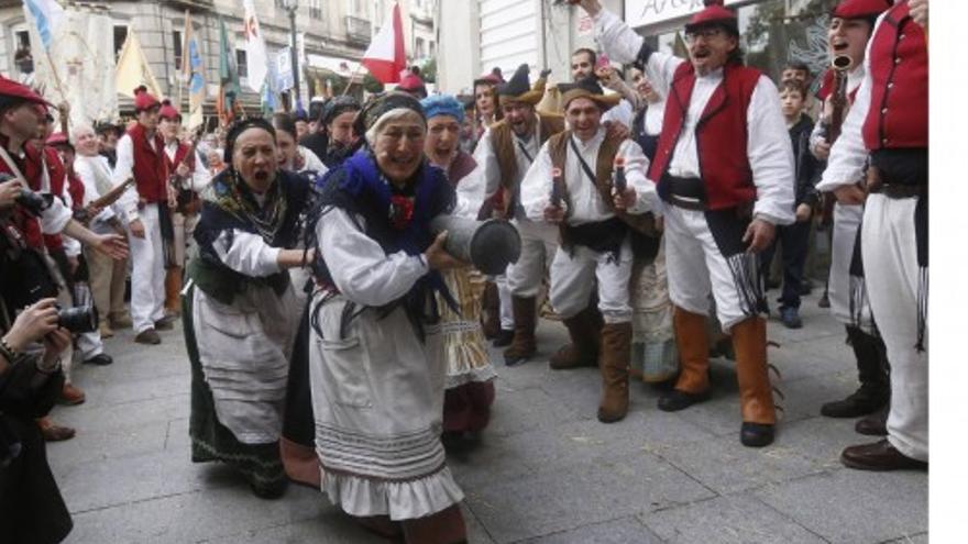 Imagen de archivo de la Fiesta de la Reconquista de Vigo