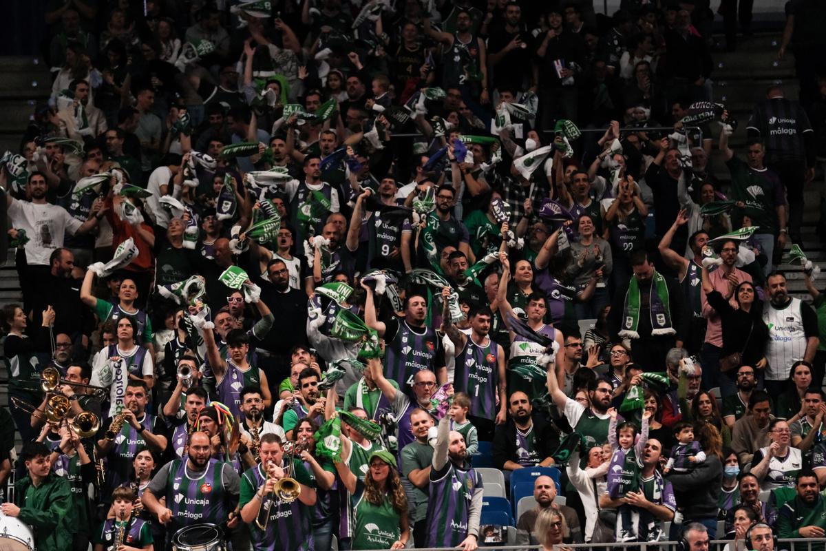 Unicaja - Covirán Granada en el Palacio Deportes Martín Carpena. Jornada 22 Liga Endesa 2024 - 2025