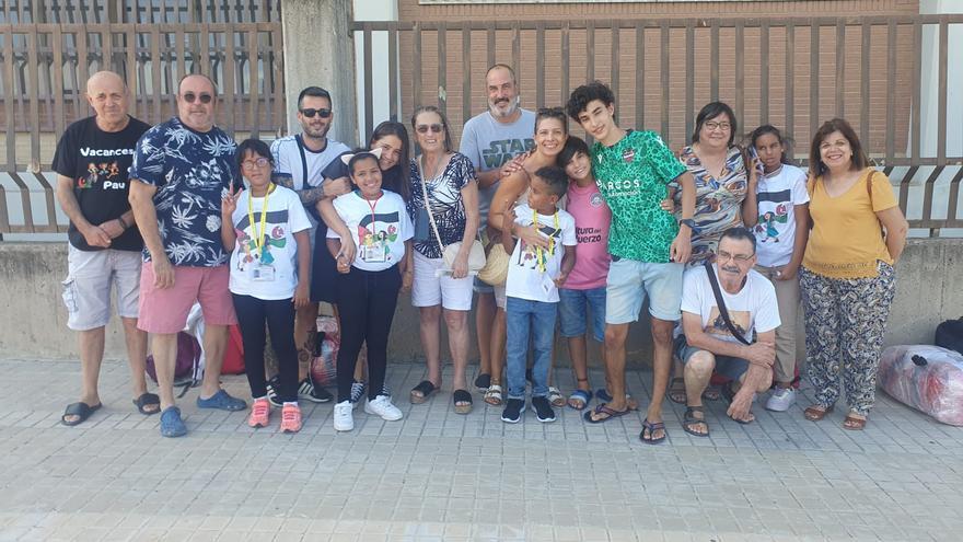 Quart de Poblet despide a los niños saharauis del programa Vacances en Pau