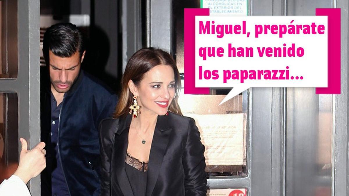 Paula Echevarría y Miguel Torres han pasado el finde entero de la mano