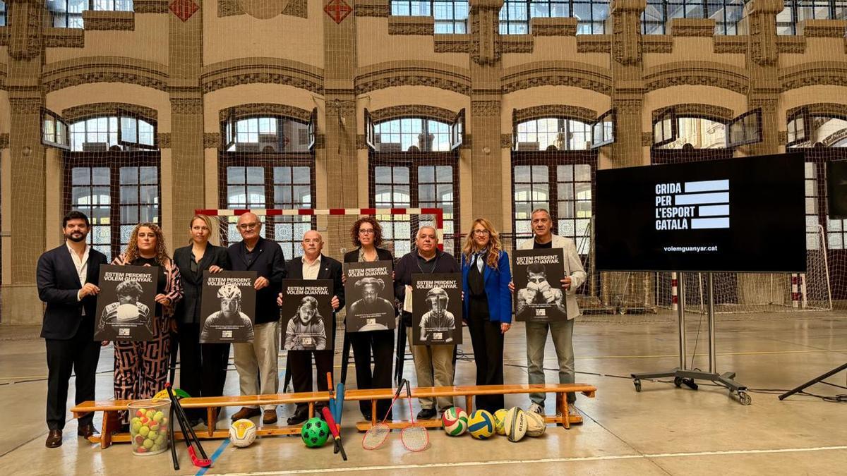 Presentación de ‘Crida per a l’Esport Català’.