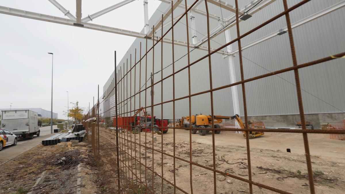 El nuevo almacén logístico de Inditex en Plaza.