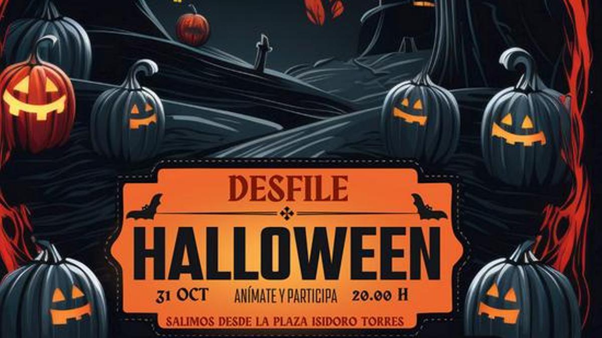 Cartel de San Andrés para Halloween.