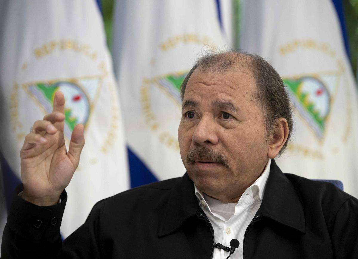 Daniel Ortega en una imagen de archivo.