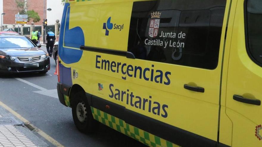 Una ambulancia de emergencias.