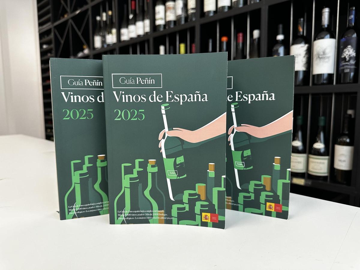 Una de las ediciones de la Guía Peñín.