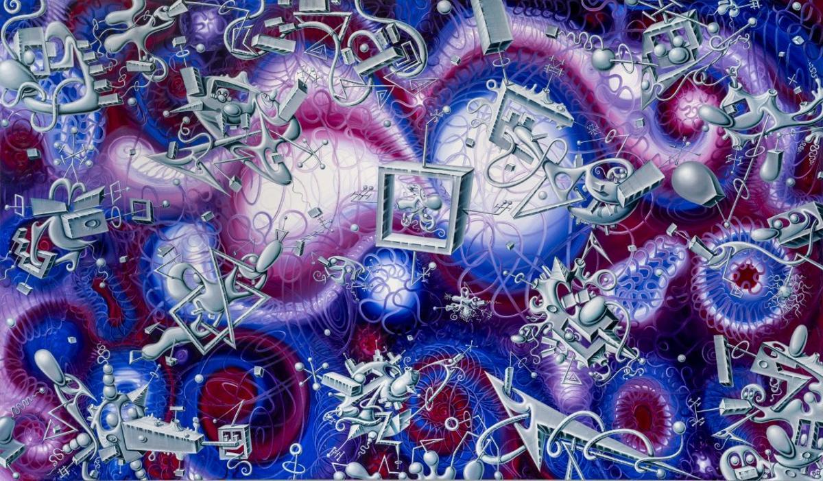 'ORGANIBOTZ' (2025), de Kenny Scharf.