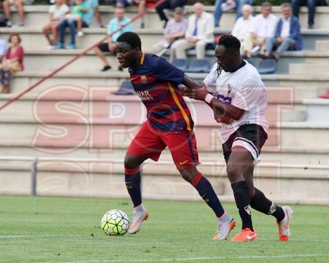 FC Barcelona B,  7 -  Atlètic Horta,  0