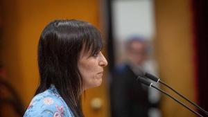 Sílvia Orriols, la líder de Aliança Catalana, en el Parlament.