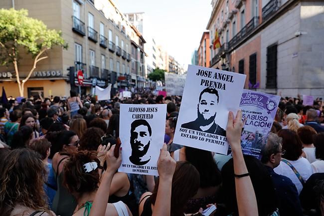 Concentración contra 'La Manada'