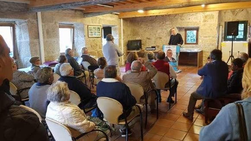 Mitin del PP, ayer, en San Martiño.