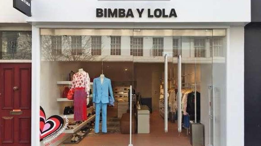 Una de las nuevas tiendas de Bimba y Lola en Londres. // FdV