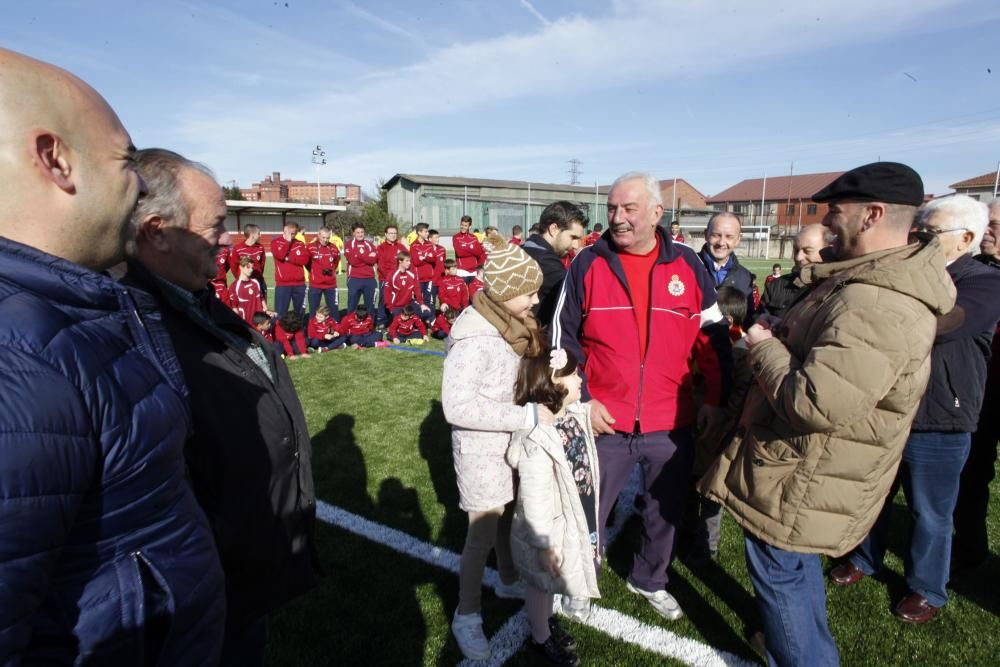 Inauguración del nuevo campo del Gijón Industrial