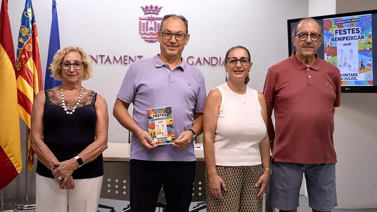 Presentación de las fiestas en rueda de prensa.