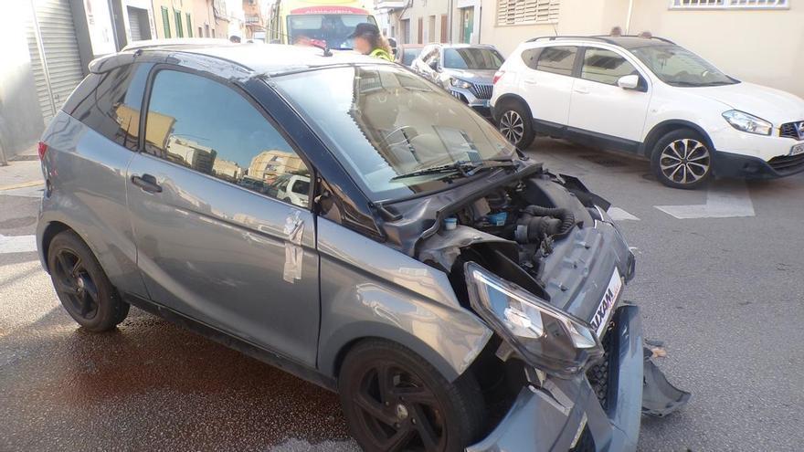 Una conductora da positivo en la alcoholemia tras provocar un accidente en Son Gotleu, en Palma
