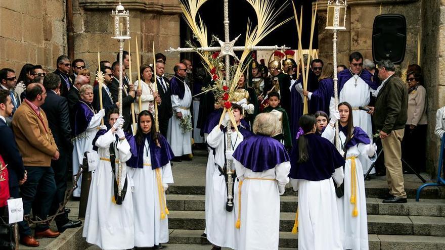 Cuatro procesiones marcan hoy el inicio de la Pasión cacereña