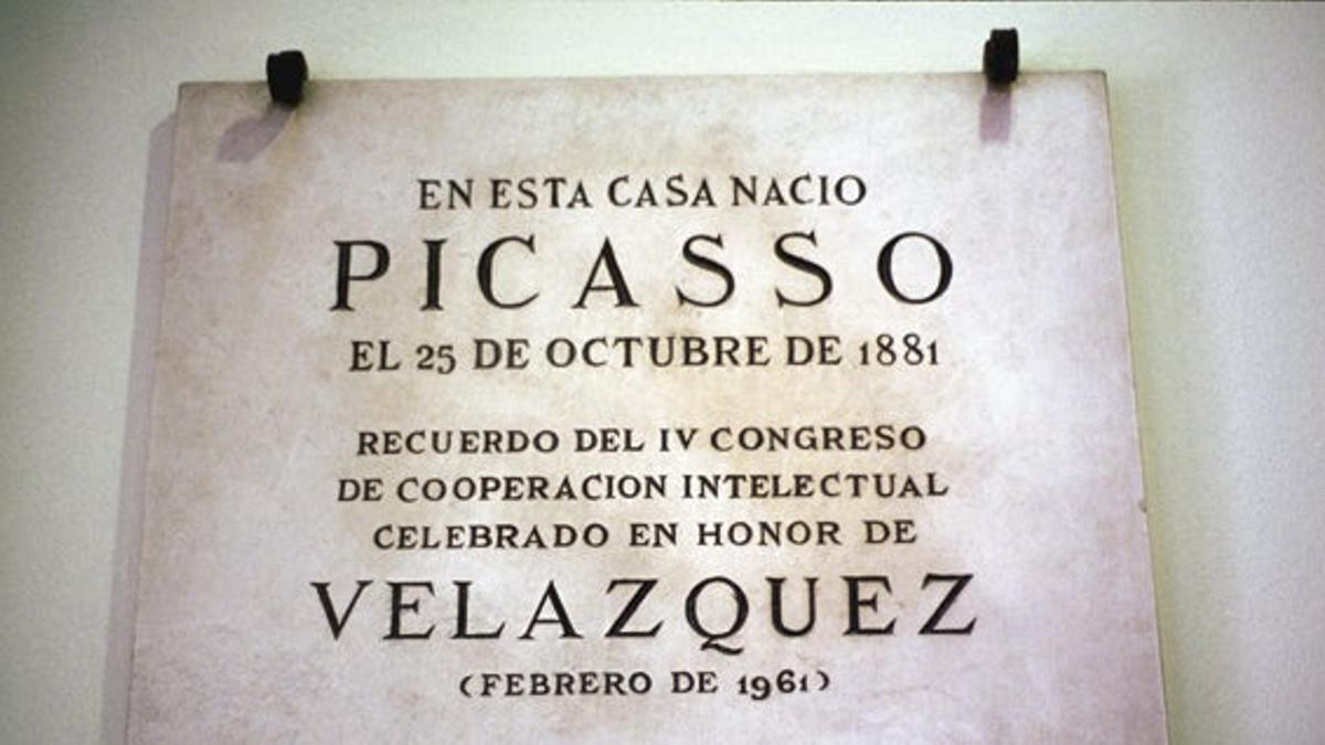 Placa Picasso.
