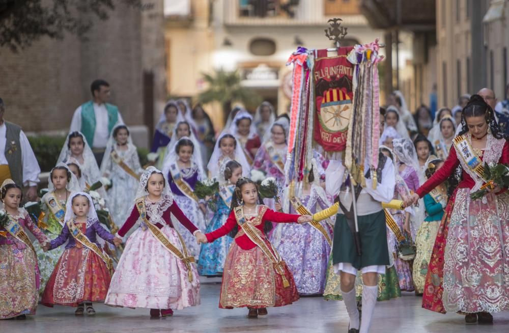 Primer día de Ofrenda de Fallas