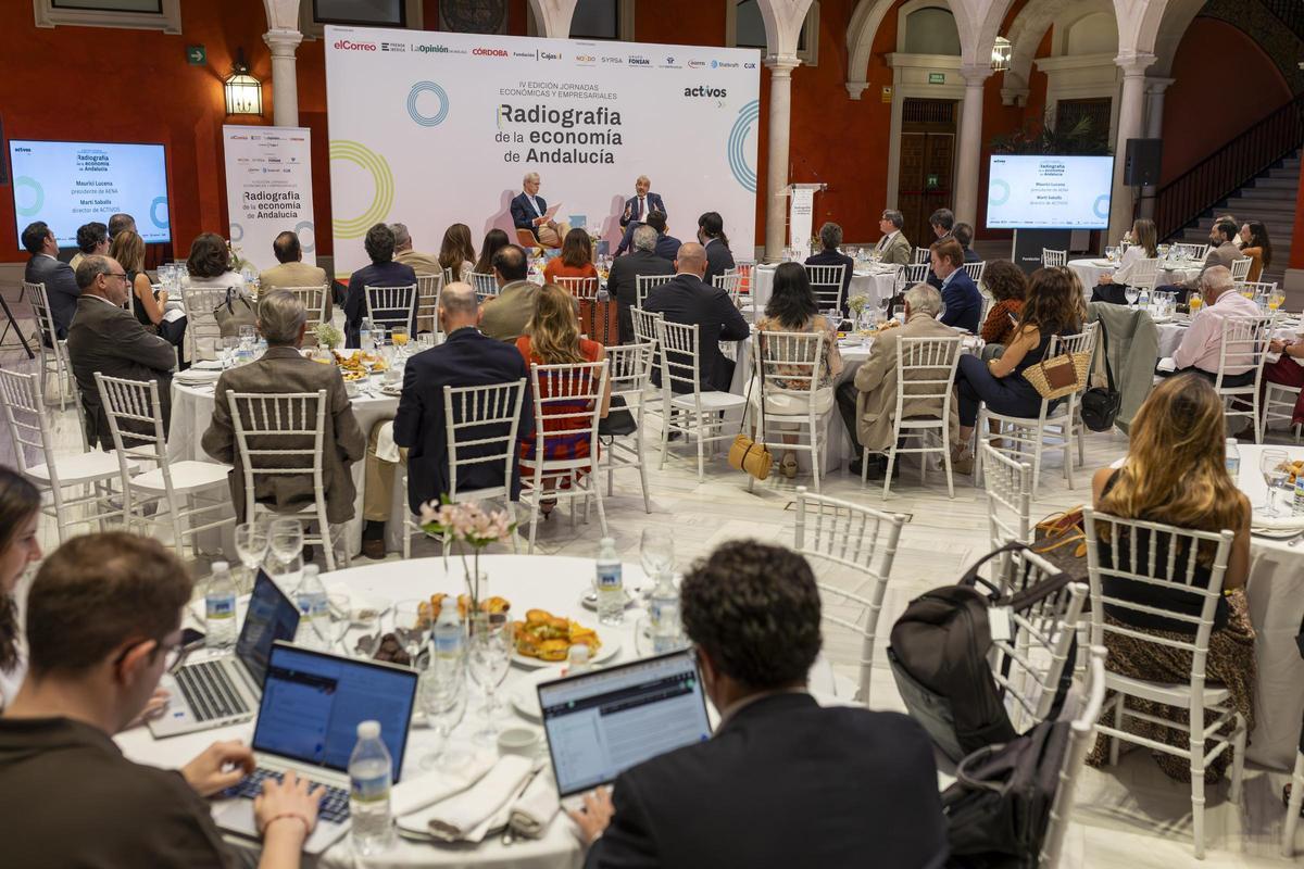 Las imágenes de la IV Jornadas Económicas y Empresariales Radiografía de la economía en Andalucía