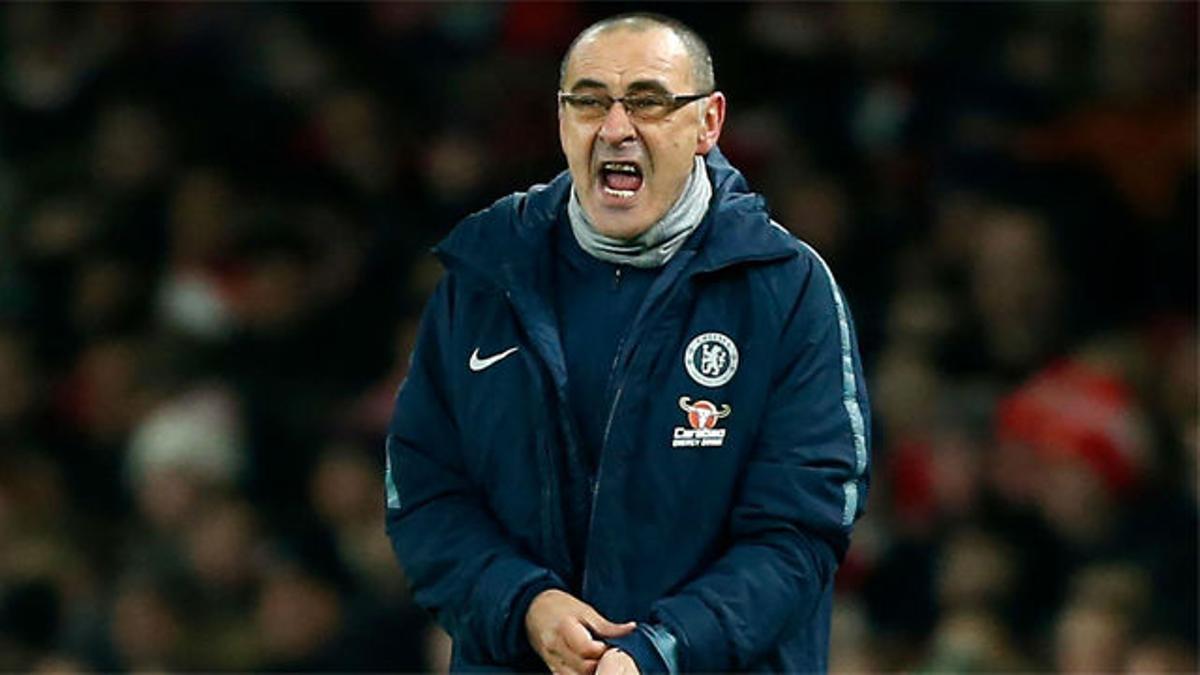 Sarri quiere solucionar el problema mental de algunos de sus jugadores