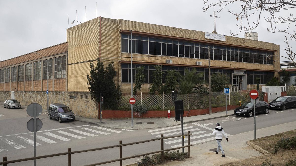 Imagen del local en el que antes estaba la iglesia Samaria en Terrassa