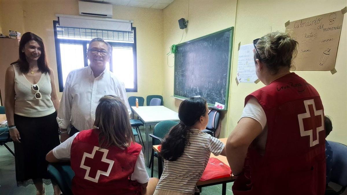 Visita del alcalde José María Ramírez a los Espacios Educativos.