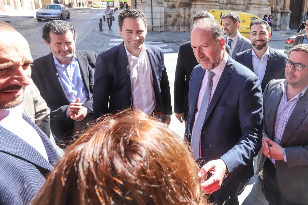 Visita del secretario general del PP nacional, Teodoro García Egea a Orihuela