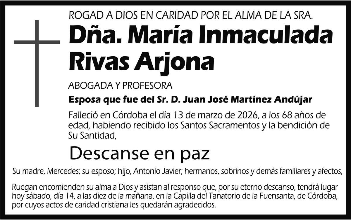 María Inmaculada Rivas Arjona